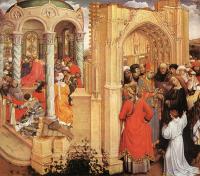 Robert Campin - The Marriage of Mary